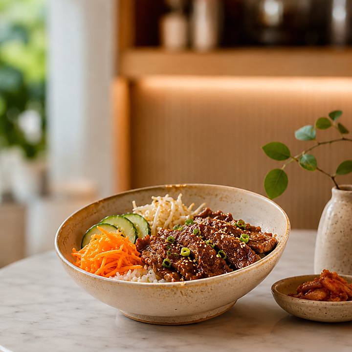 Crispy Chicken Rice Bowl